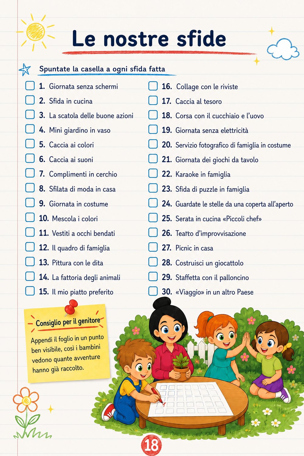 Sfide per bambini e genitori — pagina 2