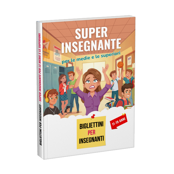 Super insegnante per le medie e le superiori