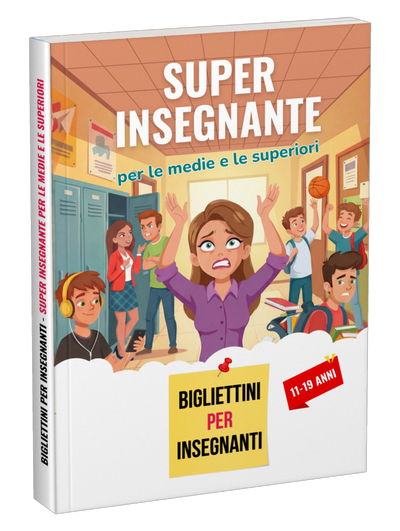 Super insegnante per le medie e le superiori