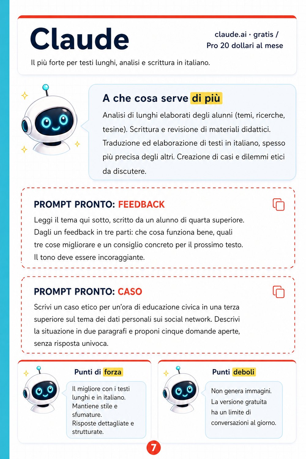 Guida agli strumenti AI per insegnanti — pagina 4