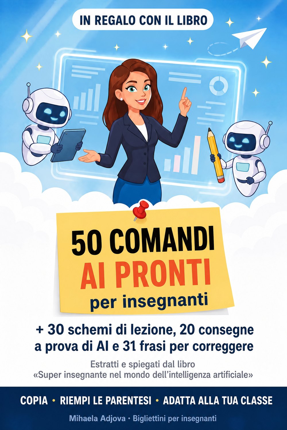 50 comandi AI pronti per insegnanti — pagina 1