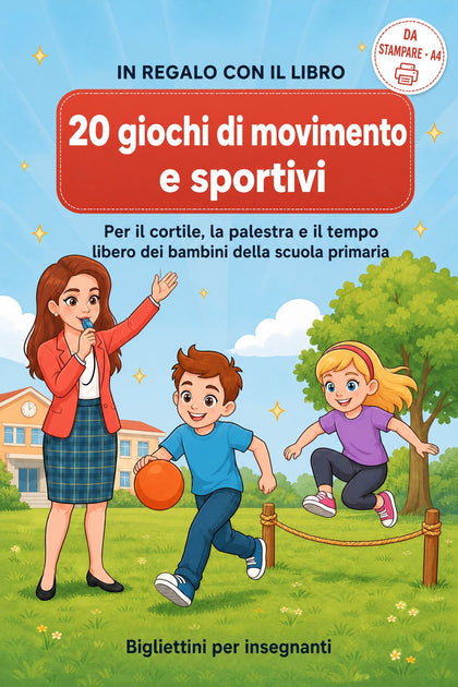 20 giochi di movimento e sportivi — copertina